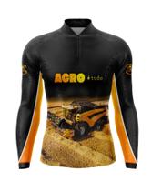 camiseta proteção UV50+ AGRO, Agricultura Super King GLL17 AMARELO