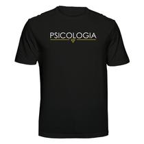 Camiseta Psicologia Estudo dos Processos Mentais Cor:PretaTamanho:G