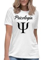 Camiseta psicologia faculdade curso universitária camisa