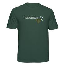 Camiseta Psicologia Psicologo Estudo dos Processos Mentais Cor:MusgoTamanho:GG