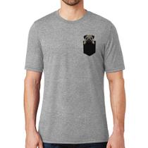Camiseta PUG de Bolso - Foca na Moda