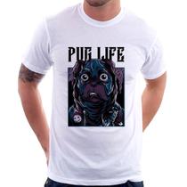 Camiseta Pug Life - Foca na Moda