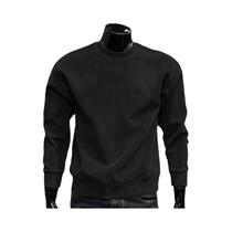 Camiseta Pullover De Manga Longa Com Gola Redonda Para Homens E Mulheres, Casual E Solta, Básica