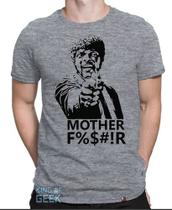 Camiseta Pulp Fiction Motherfcker Camisa Filme Clássico 80's