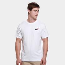 Camiseta Puma 2 Color Small No. 1 Logo Masculina Camiseta Puma 2 Color Small No. 1 Logo Masculina