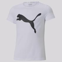 Camiseta Puma Active Juvenil Feminina Branca