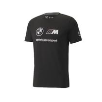 Camiseta Puma BMW MMS Essentials Logo Masculina - Preto