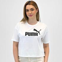 Camiseta Puma Cropped Manga Curta Feminna