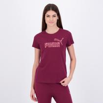 Camiseta Puma ESS Graphic Animal Feminino Vermelha Camiseta Puma ESS Graphic Animal Feminino Vermelha