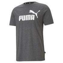 Camiseta Puma Ess Heather Masculina Puma Black Camiseta Puma Ess Heather Masculina Puma Black