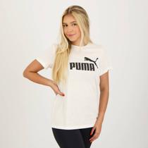 Camiseta Puma ESS Logo Feminina Branca
