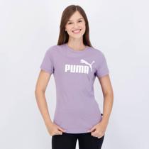 Camiseta Puma ESS Logo Tee Feminina Lilás