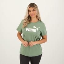 Camiseta Puma ESS Logo Tee Feminina Verde