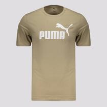 Camiseta Puma ESS No. 1 Logo Bege Camiseta Puma ESS No. 1 Logo Bege