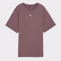 Camiseta Puma ESS Relaxed Feminino Marrom