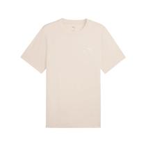 Camiseta Puma Essentials Algodão Small Logo Masculina - Creme+Branco - G