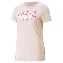 Camiseta puma essentials+ animal feminina