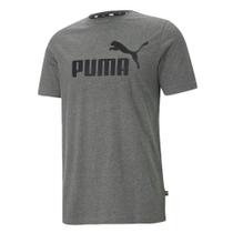 Camiseta puma essentials heather masculina