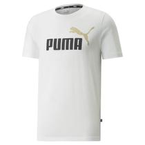 Camiseta Puma Essentials+ Logo 2 Cores Masculina