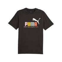 Camiseta Puma Essentials+ Multicolor Masculina