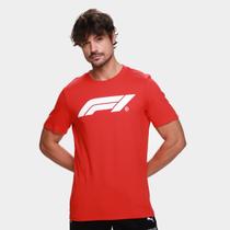 Camiseta Puma F1 Ess Logo Masculino Camiseta Puma F1 Ess Logo Masculino