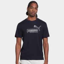 Camiseta Puma Graphic No.1 Masculina Camiseta Puma Graphic No.1 Masculina