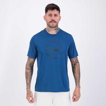 Camiseta Puma Graphic Run Slogan Tee Q1 Azul Camiseta Puma Graphic Run Slogan Tee Q1 Azul