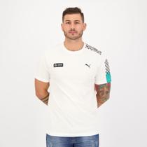 Camiseta Puma Mercedes AMG Petronas MAPF1 T7 Tee Branca