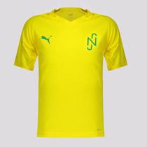 Camiseta Puma Neymar JR Core Juvenil Amarelo
