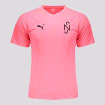 Camiseta Puma Neymar Jr NJR Core Juvenil Rosa