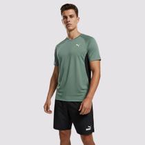 Camiseta Puma Run Volocity Tee Verde Camiseta Puma Run Volocity Tee Verde