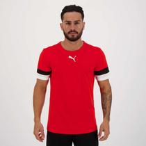 Camiseta Puma Teamrise Vermelha