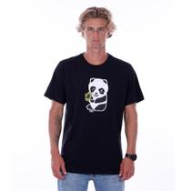 Camiseta Qix Be Happy Panda Camiseta Qix Be Happy Panda