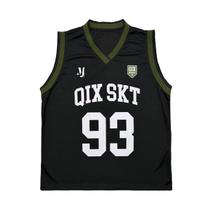 CAMISETA QIX MASSAKI PRETA E VERDE Tamanho:G2Cor:Preto CAMISETA QIX MASSAKI PRETA E VERDE Tamanho:G2Cor:Preto