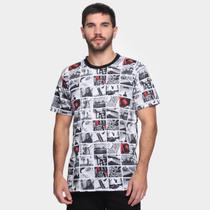 Camiseta Qix Print Sublimado Skull