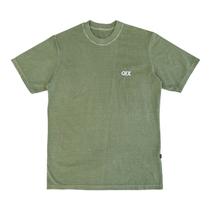 CAMISETA QIX STREET MINIMAL LOGO Cor:Oliva EstonadoTamanho:G1