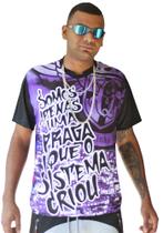 Camiseta Quebradinha SP Somos Uma Praga Que O Sistema Criou Camiseta Quebradinha SP Somos Uma Praga Que O Sistema Criou