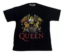 Camiseta Queen Banda De Rock Blusa Freddi Mercury Mr316 RC Camiseta Queen Banda De Rock Blusa Freddi Mercury Mr316 RC