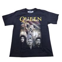 Camiseta Queen Blusa Adulto Unissex Banda de Rock Mr464