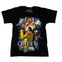 Camiseta Queen Blusa Infantil Banda de Rock Bo512 Camiseta Queen Blusa Infantil Banda de Rock Bo512