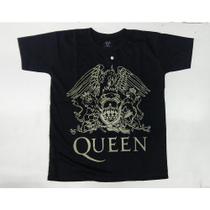 Camiseta Queen Blusa Preta Unissex Banda Freddie Mercury EPI078 BRC