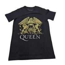 Camiseta Queen Logo Blusa Oficial Banda Rock Fn712