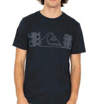 Camiseta Quiksilver Big Block SM26 Masculina Marinho Camiseta Quiksilver Big Block SM26 Masculina Marinho