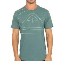 Camiseta Quiksilver Big New Tour WT26 Masculina Verde Escuro Camiseta Quiksilver Big New Tour WT26 Masculina Verde Escuro