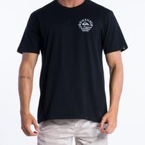 Camiseta Quiksilver Circled Script Masculino - Preto