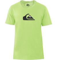 Camiseta Quiksilver Comp Logo Color Verde Claro