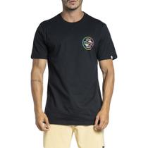 Camiseta Quiksilver Core Bubble WT23 Masculina Preto