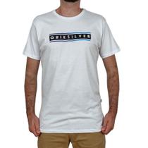 Camiseta Quiksilver Daily Surf Branca- Masculina
