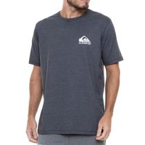 Camiseta Quiksilver Double Effect Preto Mescla