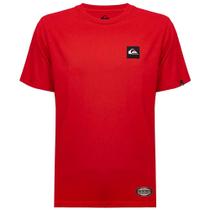 Camiseta Quiksilver Emb Square SM26 Masculina Vermelho Camiseta Quiksilver Emb Square SM26 Masculina Vermelho